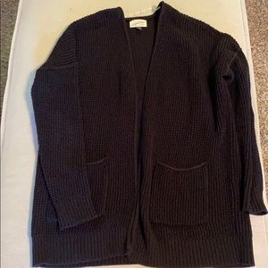 Women’s black cardigan